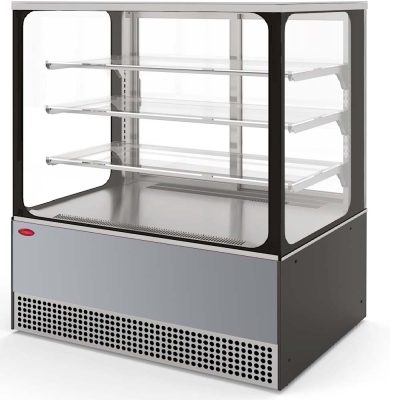 Холодильная витрина Veneto VS-1,3 Cube (нерж.)